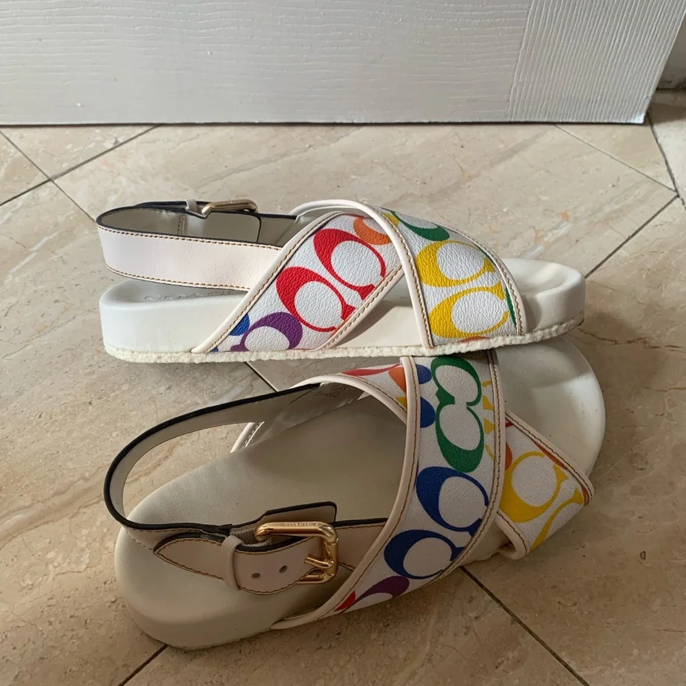 Coach Multicolor Sandals - Picture 2 of 5